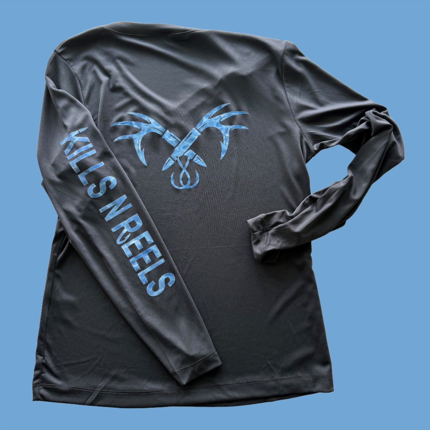 Long Sleeve Dri Fit V Neck Ladies Shirt